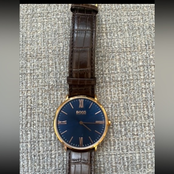 Hugo  Boss brown leather watch - Picture 10 of 14